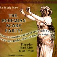 Bohemian Party Poster